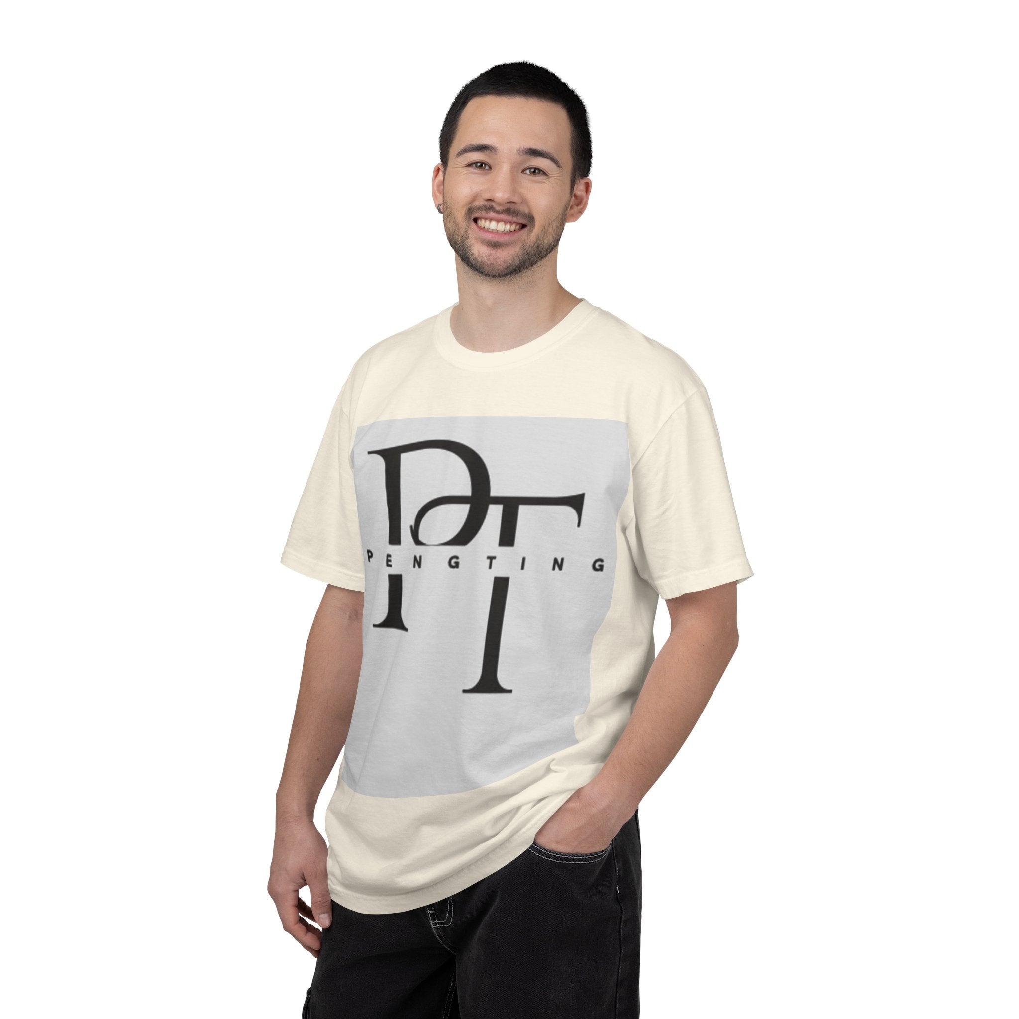 Pengting Monogram T-Shirt — Minimal Logo Tee