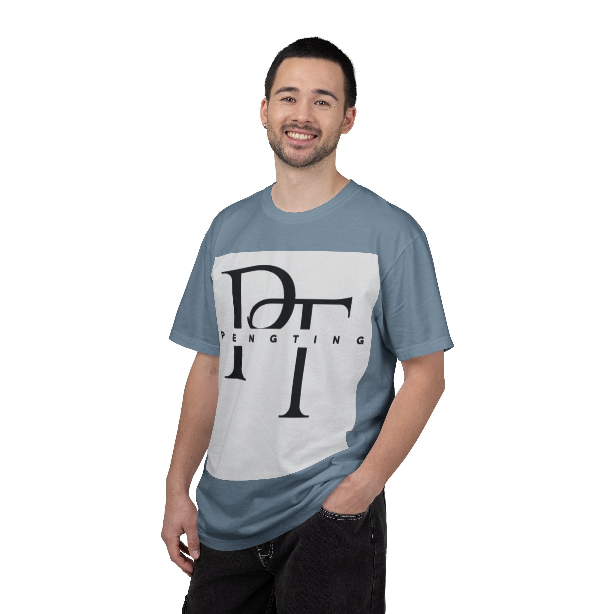 Pengting Monogram T-Shirt — Minimal Logo Tee